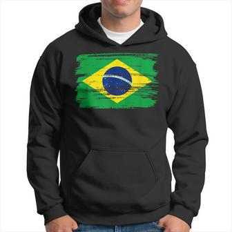 Brazilian National Team South Latin America Football Flag Men Hoodie Graphic Print Hooded Sweatshirt - Seseable