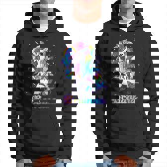 Brianna Name Personalized Custom Rainbow Unicorn Dabbing Men Hoodie - Thegiftio