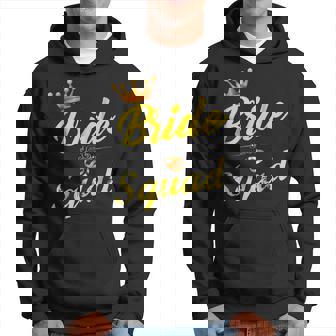 Bride Squad Bridal Party Wedding Hoodie | Mazezy
