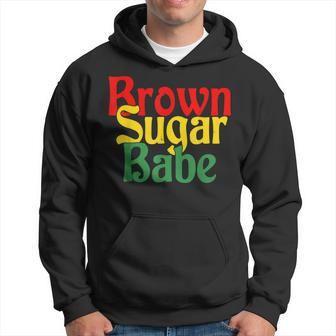 Brown Sugar Babe Proud Black Women African Pride Hoodie - Seseable