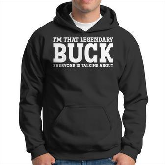 Buck Surname Funny Team Family Last Name Buck Hoodie | Mazezy