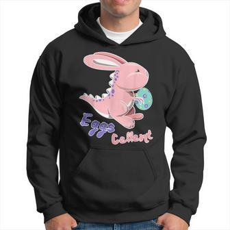 Bunnysaurus Easter T Rex Bunny Egg Hunting Rabbit V2 Hoodie - Seseable