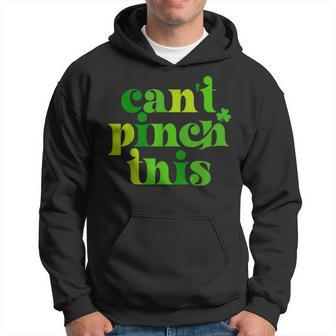 Cant Pinch This Funny St Patricks Day Shamrock Cute Hoodie - Thegiftio UK