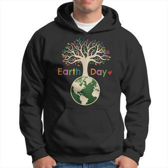 Celebrate Earth Day Colorful Tree - Earth Day Hoodie | Mazezy