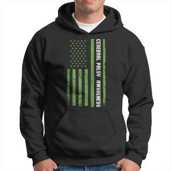Cerebral Palsy Awareness Month American Flag Cp Hoodie - Seseable