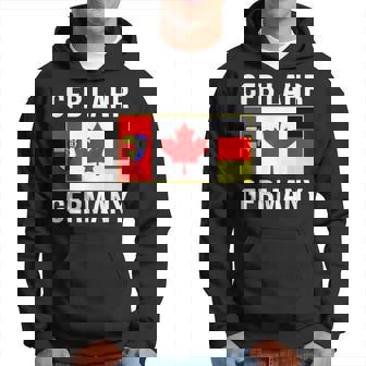 Cfb Lahr Germany Canadian Military Hoodie | Mazezy