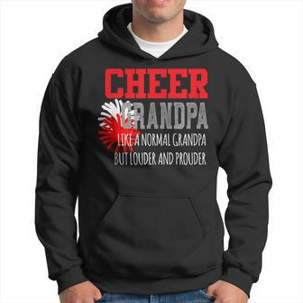 Cheer Grandpa Proud Family School Team Support Gift For Mens Hoodie | Mazezy