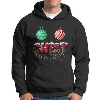 Chest Nuts Christmas Shirt Funny Matching Couple Chestnuts Hoodie - Monsterry AU