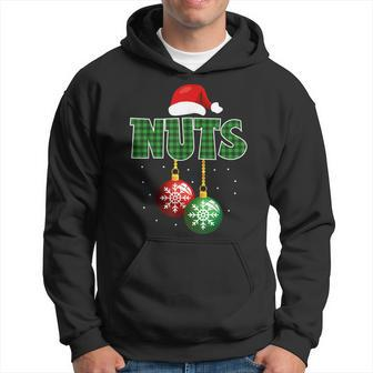 Chest Nuts Matching Chestnuts Family Funny Christmas Couples Hoodie - Thegiftio UK