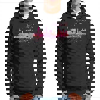 Chicago Skyline V2 Men Hoodie - Thegiftio