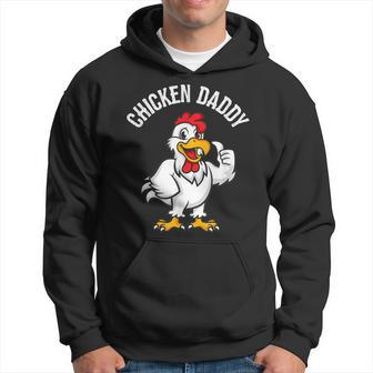 Chicken Daddy Chicken Dad Farmer Poultry Farmer V2 Men Hoodie Graphic Print Hooded Sweatshirt - Seseable