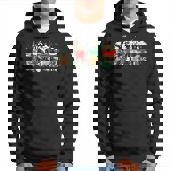 Christmas Latte Sweets Drinks Lover Iced Coffee Snowman Men Hoodie - Thegiftio