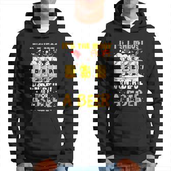 Christmas Party Its The Most Wonderful Time For A Beer V2 Men Hoodie - Thegiftio UK