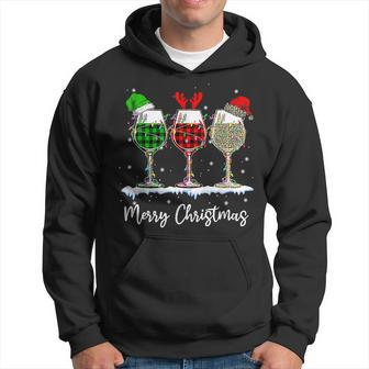 Christmas Spirits Glasses Of Wine Xmas Holidays Party V23 Men Hoodie - Thegiftio UK