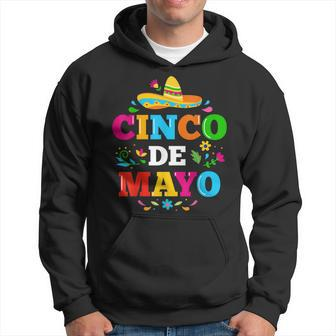 Cinco De Mayo For Mexican Fiesta Costume With Sombrero Hoodie | Mazezy