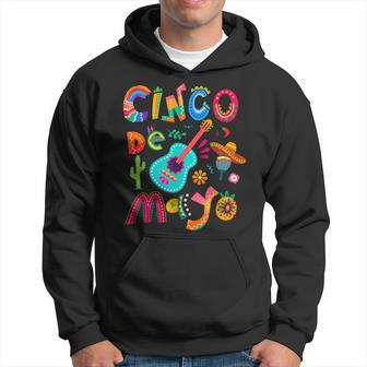 Cinco De Mayo Mexican Fiesta Celebrate 5 De Mayo May 5 Fanny Hoodie | Mazezy