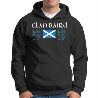 Clan Baird Tartan Scottish Family Name Scotland Pride V4 Men Hoodie Graphic Print Hooded Sweatshirt - Seseable
