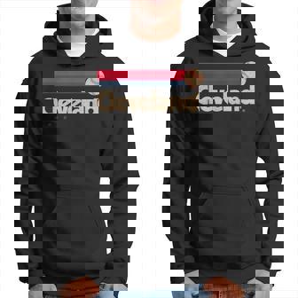 Cleveland Baseball Softball City Ohio Retro Cleveland Hoodie - Seseable