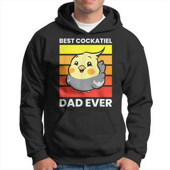 Cockatiel Papa Best Cockatiel Dad Ever Love Cockatiels Hoodie | Mazezy