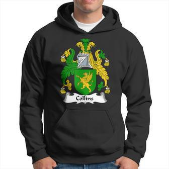 Collins Coat Of Arms Crest Men Hoodie - Thegiftio UK