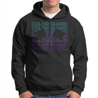 Color Guard Colour Guard Retro Hoodie | Mazezy