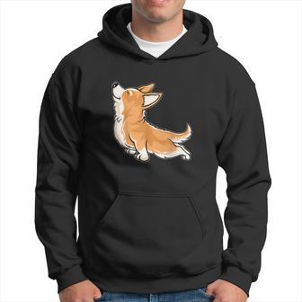 Corgi Yoga Welsh Corgi Shirt Corgi Novelty Hoodie - Seseable