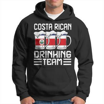 Costa Rican Drinking Team Costa Rica Hoodie - Seseable