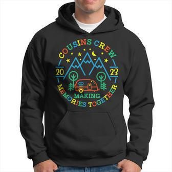 Cousin Crew Making Memories 2023 Family Reunion Trip Camping Hoodie | Mazezy
