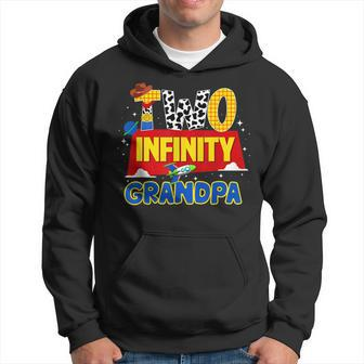 Cowboy Grandpa Two Infinity And Beyond Birthday Decorations Hoodie | Mazezy