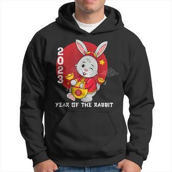 Cute Chinese New Year Funny Year Of The Rabbit 2023 Hoodie - Thegiftio UK