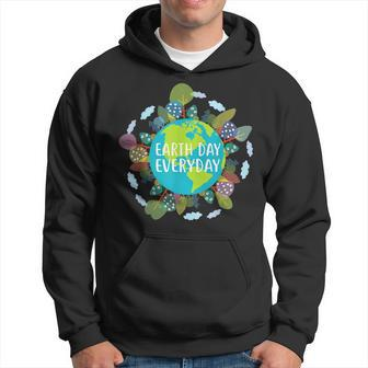 Cute Earth Day Everyday Environmental Protection Gift Hoodie | Mazezy