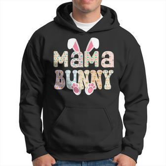 Cute Easter Bunny Mom Bunny Mama Spring Hunt Eggs Easter Hoodie | Mazezy