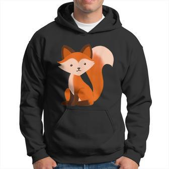 Cute Fox - Adorable Illustration - Classic Hoodie | Mazezy
