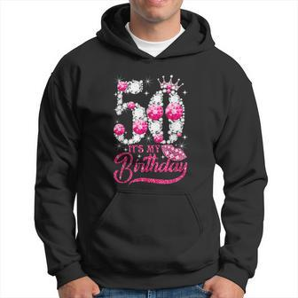 Cute Gift Its My 50Th Birthday Queen 50 Years Old Shoes Crown Diamond Funny Gif Hoodie - Monsterry CA