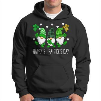 Cute Lucky Gnome Happy St Patricks Day Family Outfit V4 Hoodie - Seseable