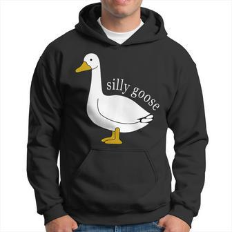 Cute Silly Goose Ugly Xmas Funny Goose Trendy Clothing Hoodie | Mazezy UK