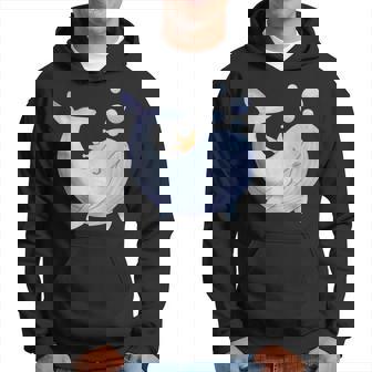 Cute Whale - Illustration - Classic Hoodie - Thegiftio
