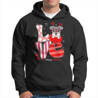 Cute Yorkshire Dog Love Valentine Puppy Lover Hoodie - Seseable