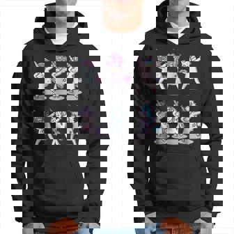 Dabbing Unicorns Shirt Funny Unicorn Gift Unicorn Birthday Hoodie | Mazezy