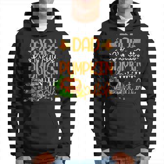 Dad Of The Cutest Pumpkin In The Patch Halloween Hoodie | Mazezy