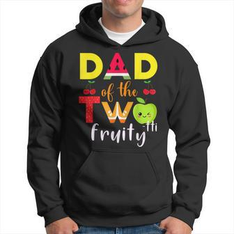 Dad Of The Twotti Frutti 2Nd Birthday Party Fruit Themed Gift For Mens Hoodie | Mazezy