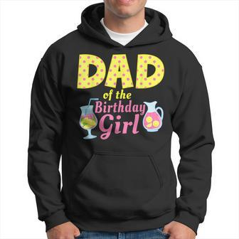 Dad Pink Lemonade First Birthday Family Outfit Lemon Party Gift For Mens Hoodie | Mazezy