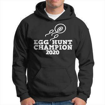 Dad Pregnancy Announcement Egg Hunt Champion 2020 Hoodie - Seseable