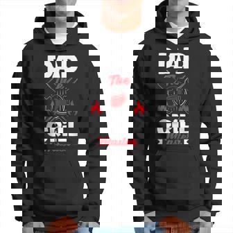 Dad The Grill Fathers Day Bbq Hoodie - Thegiftio UK
