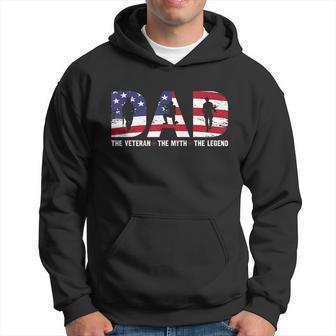 Dad The Man The Myth The Legend Funny Cool Hoodie - Monsterry