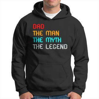 Dad The Man The Myth The Legend Hoodie - Monsterry AU