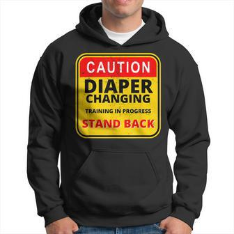 Daddy Diaper Kit New Dad Survival Dads Baby Changing Outfit Gift For Mens Hoodie | Mazezy