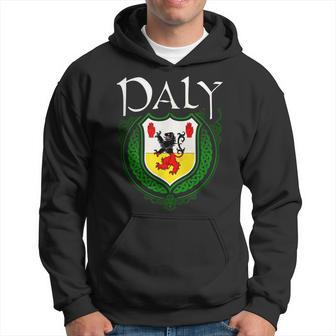 Daly Surname Irish Last Name Daly Family Crest Hoodie | Mazezy