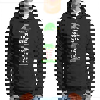 Damen Omi Elfe Oma Partnerlook Familien Outfit Weihnachten Hoodie - Seseable