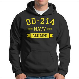Dd214 Navy Alumni Veteran Retired Vintage Military Gift Hoodie | Mazezy UK